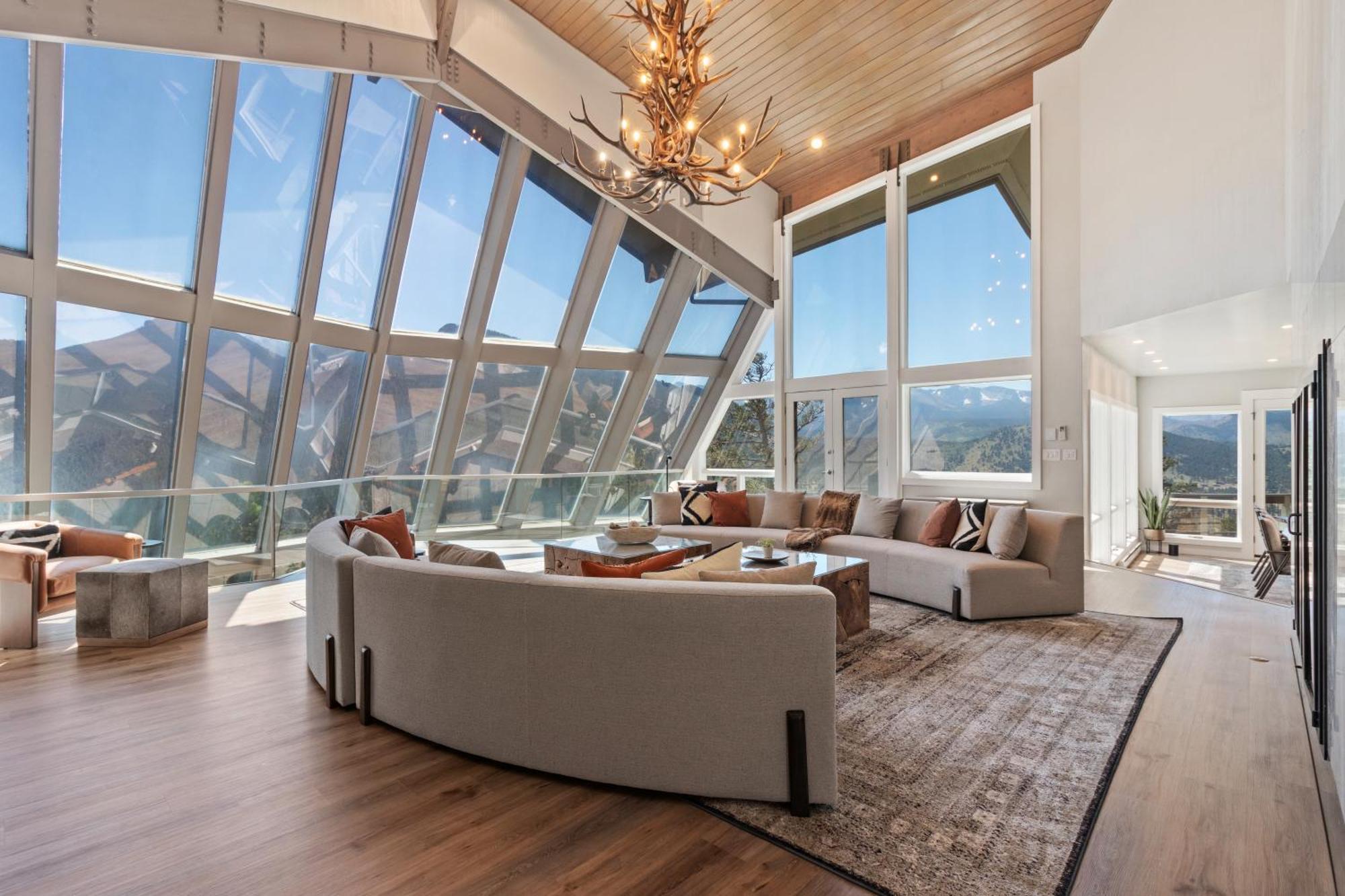 Casa De Cristal-Epic Views-Hottub-Sauna-Sleeps 10-Luxury Linens-Stocked Kitchen Estes Park Eksteriør bilde
