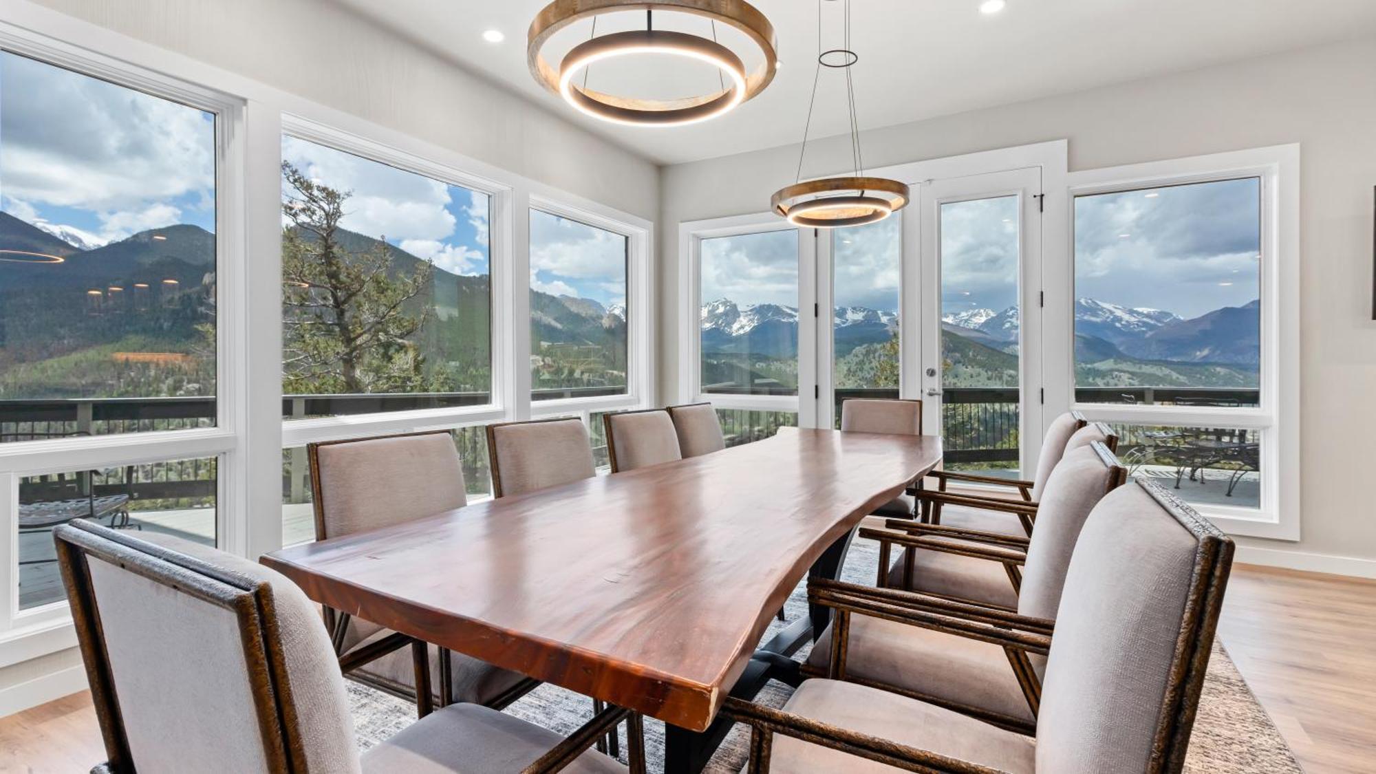Casa De Cristal-Epic Views-Hottub-Sauna-Sleeps 10-Luxury Linens-Stocked Kitchen Estes Park Eksteriør bilde