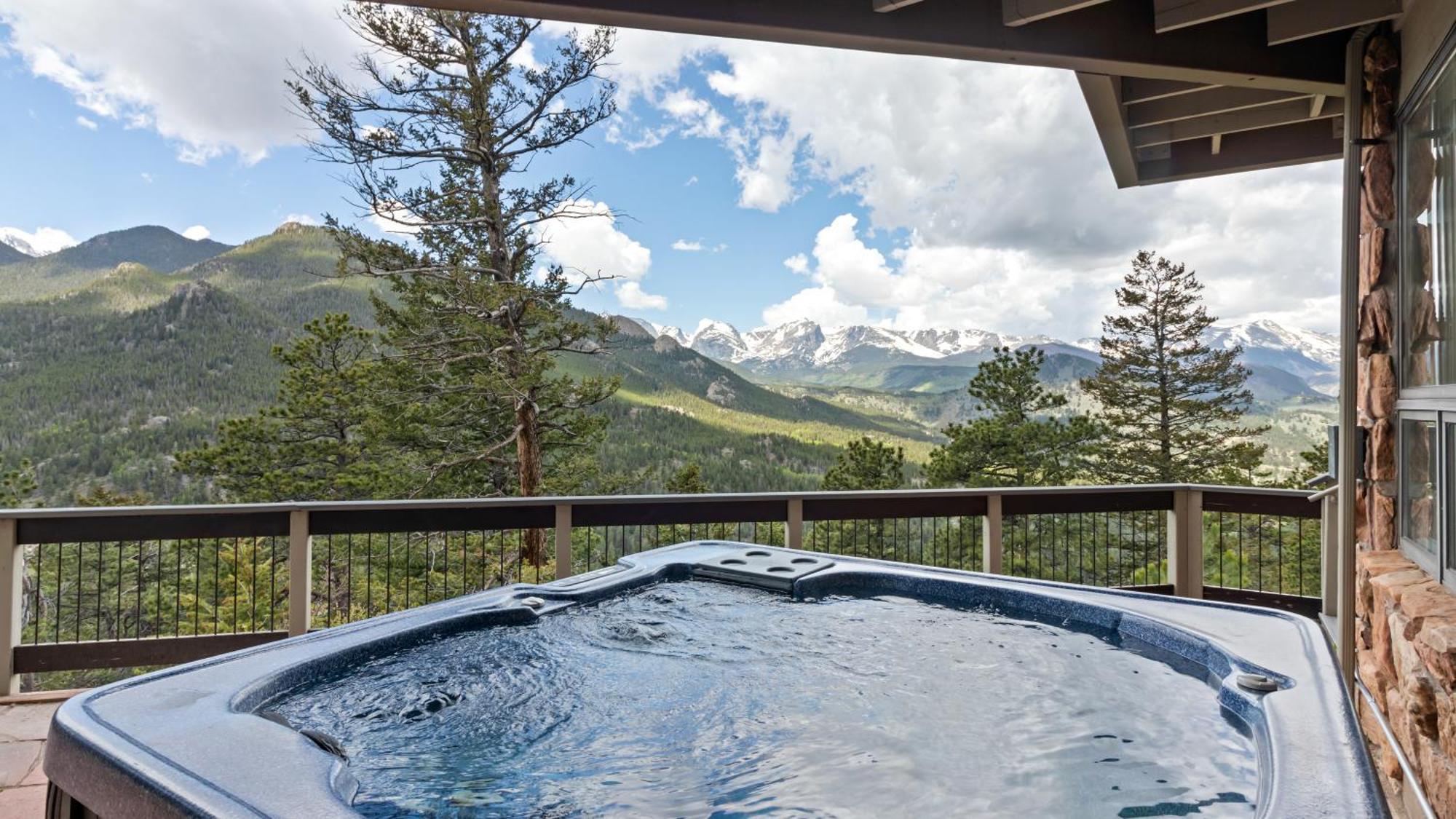 Casa De Cristal-Epic Views-Hottub-Sauna-Sleeps 10-Luxury Linens-Stocked Kitchen Estes Park Eksteriør bilde