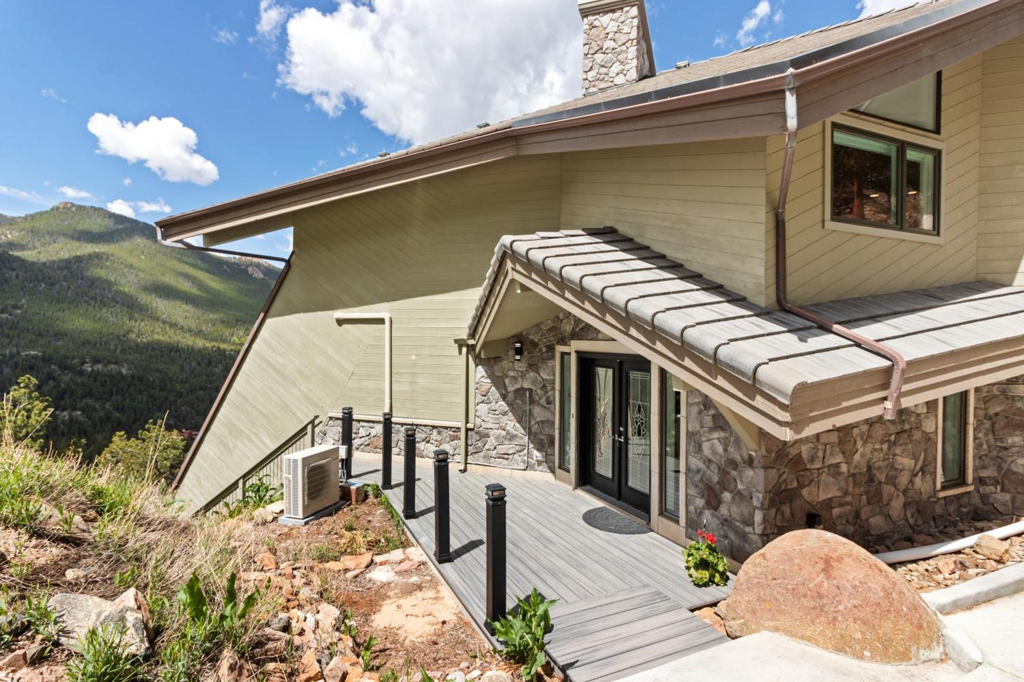 Casa De Cristal-Epic Views-Hottub-Sauna-Sleeps 10-Luxury Linens-Stocked Kitchen Estes Park Eksteriør bilde